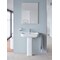 Duravit Happy D.2 Bathroom Sink 2316650000 White 2316650000 - alternate 2